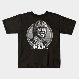 John Denver / Retro Fan Artwork Kids T-Shirt